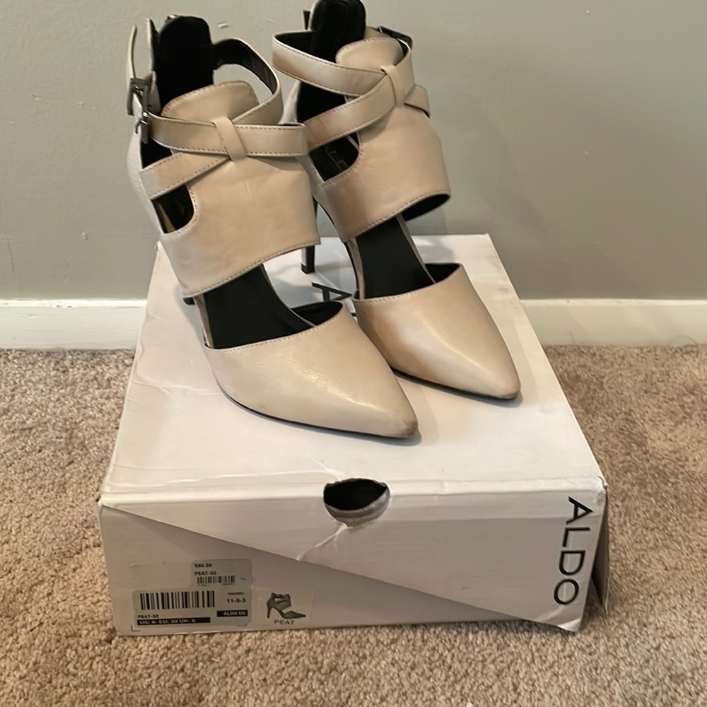 Heels. Only worn once with original box.
